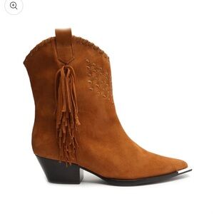 Schutz Alexa western bootie size 8 NWT